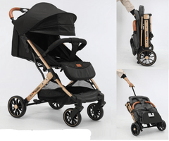 Kidilo Baby Aircraft Stroller Black K10/S5145 - Colorland Toys