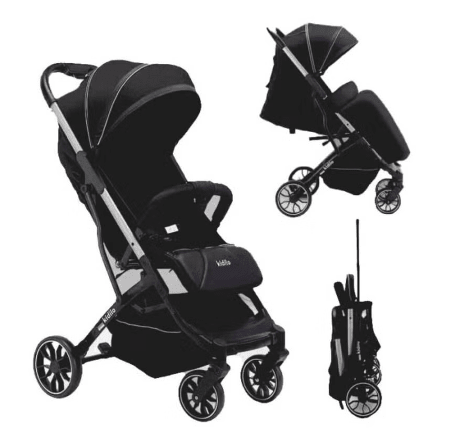Kidilo Baby Chamadan Stroller Black K20/S5163 - Colorland Toys