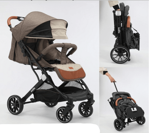 Kidilo Baby Stroller Khaki S5270 - Colorland Toys
