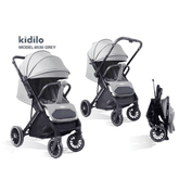 Kidilo Baby Stroller S5708 – Light Grey - Colorland Toys