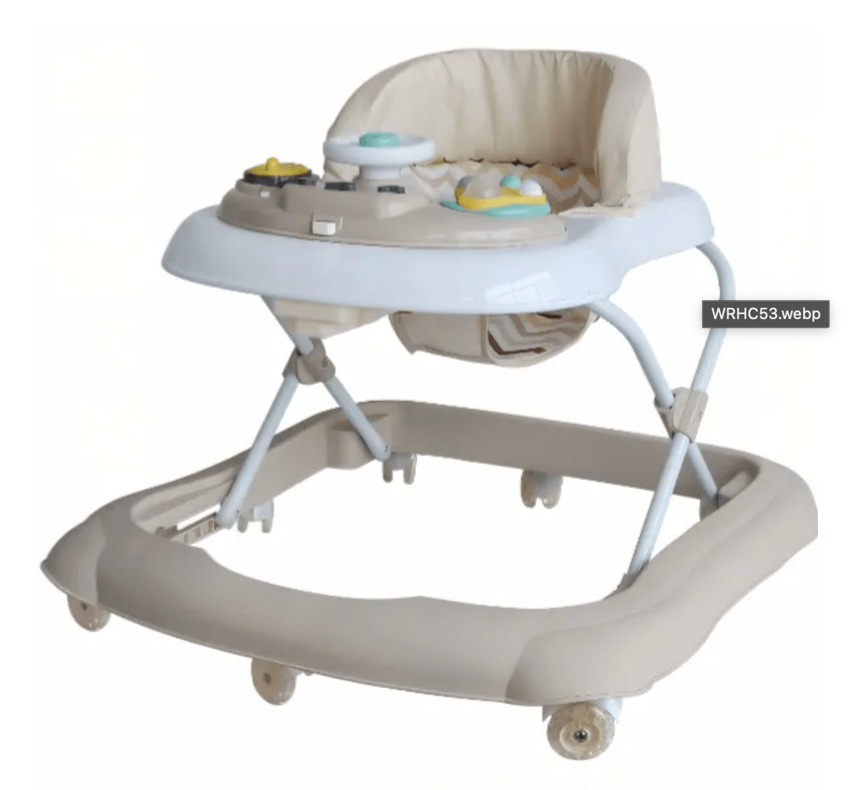 Kidilo Baby Walker Khaki 6533/B10991 - Colorland Toys