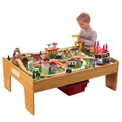 Kidkraft Adventure Town Railways Set & Table - Colorland Toys