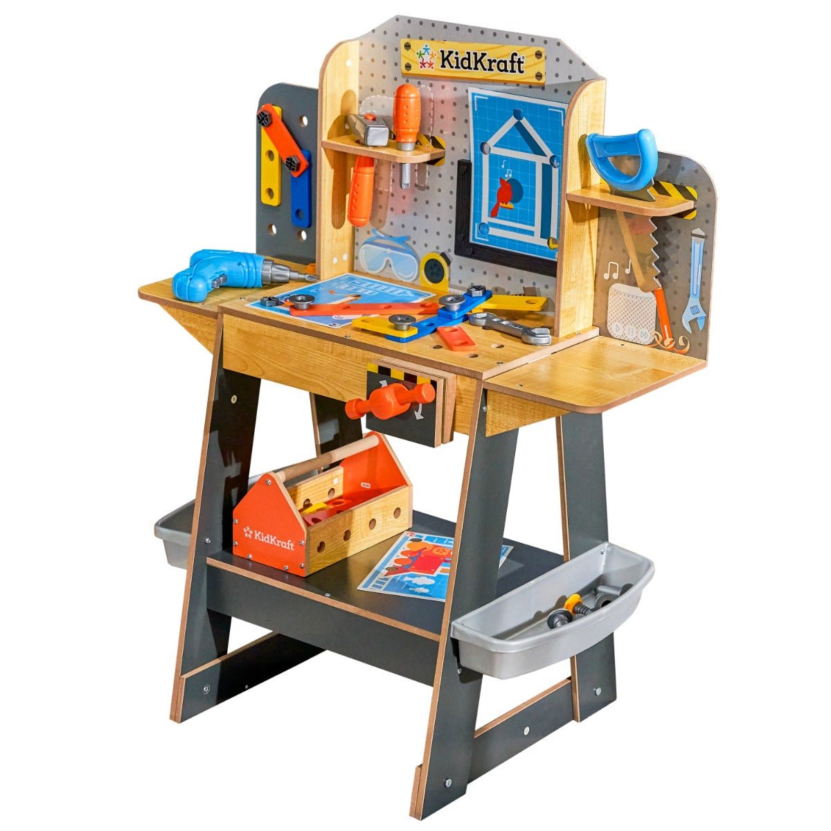 Kidkraft Blueprint Build Workbench - Colorland Toys