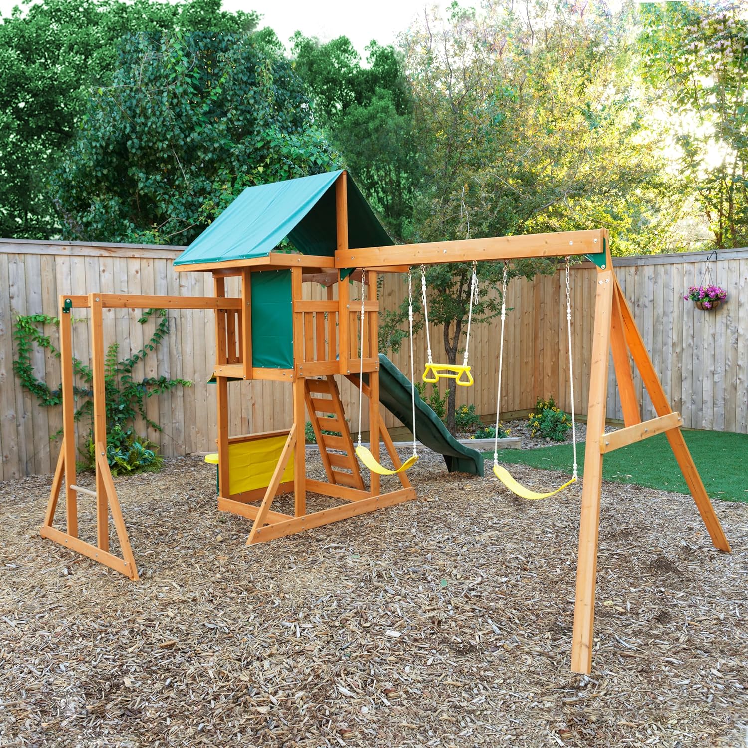 Kidkraft BrightsideWooden Swing Set / Playset F23210 - Colorland Toys