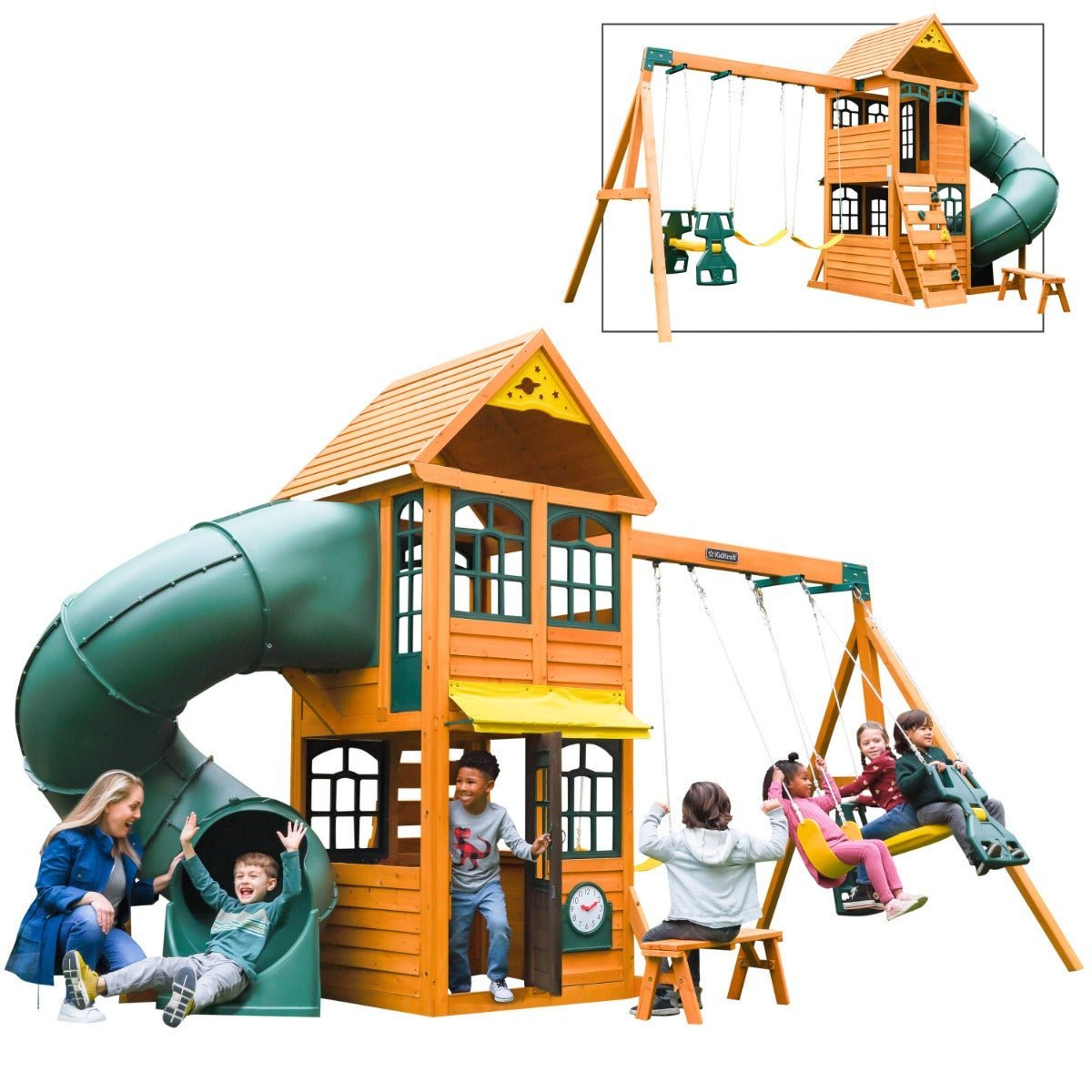 Kidkraft Cloverdale Fort Playset F24917 - Colorland Toys