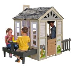 Kidkraft Cozy Hearth Cabin Playhouse - Colorland Toys