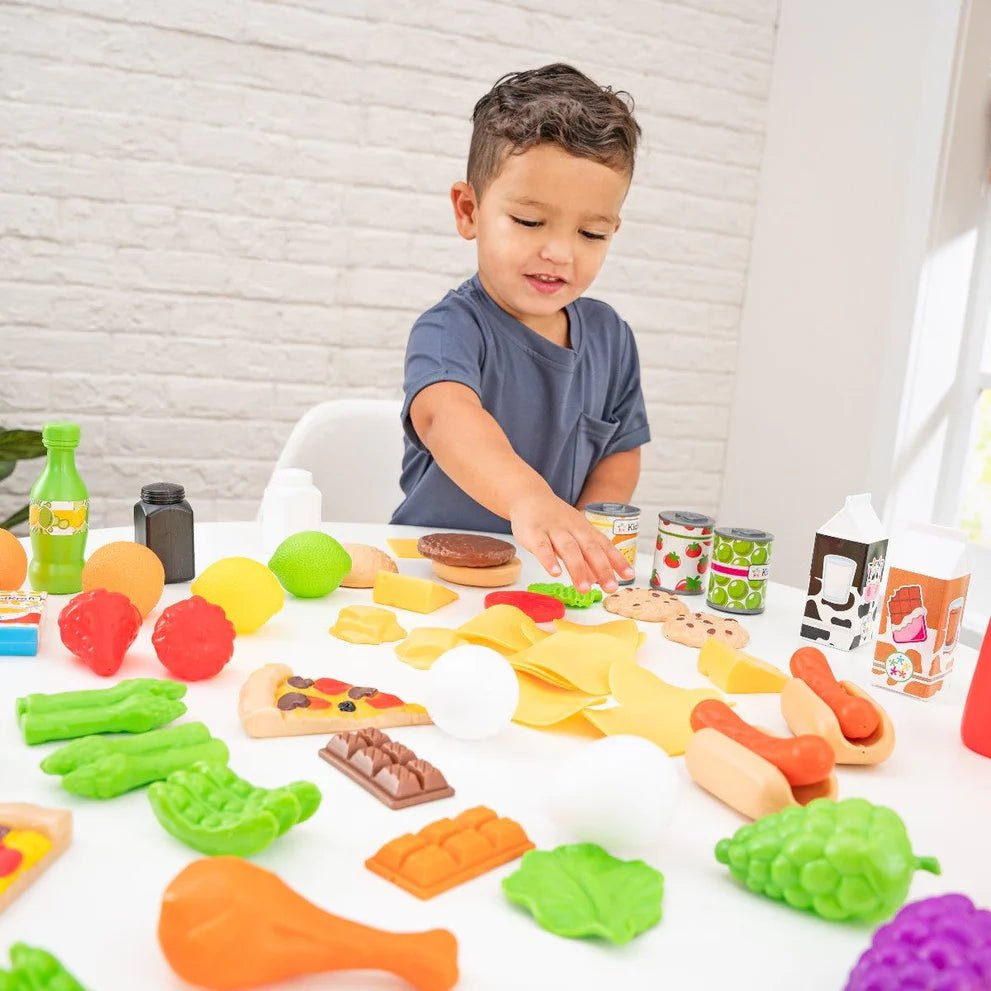 Kidkraft Deluxe Tasty Treats Pretend Play Food - Colorland Toys