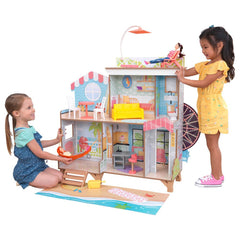 Kidkraft Ferris Wheel Fun Beach House Dollhouse 20053 - Colorland Toys