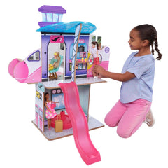 Kidkraft Luxe Life 2 - in - 1 Airport & Jet - Colorland Toys