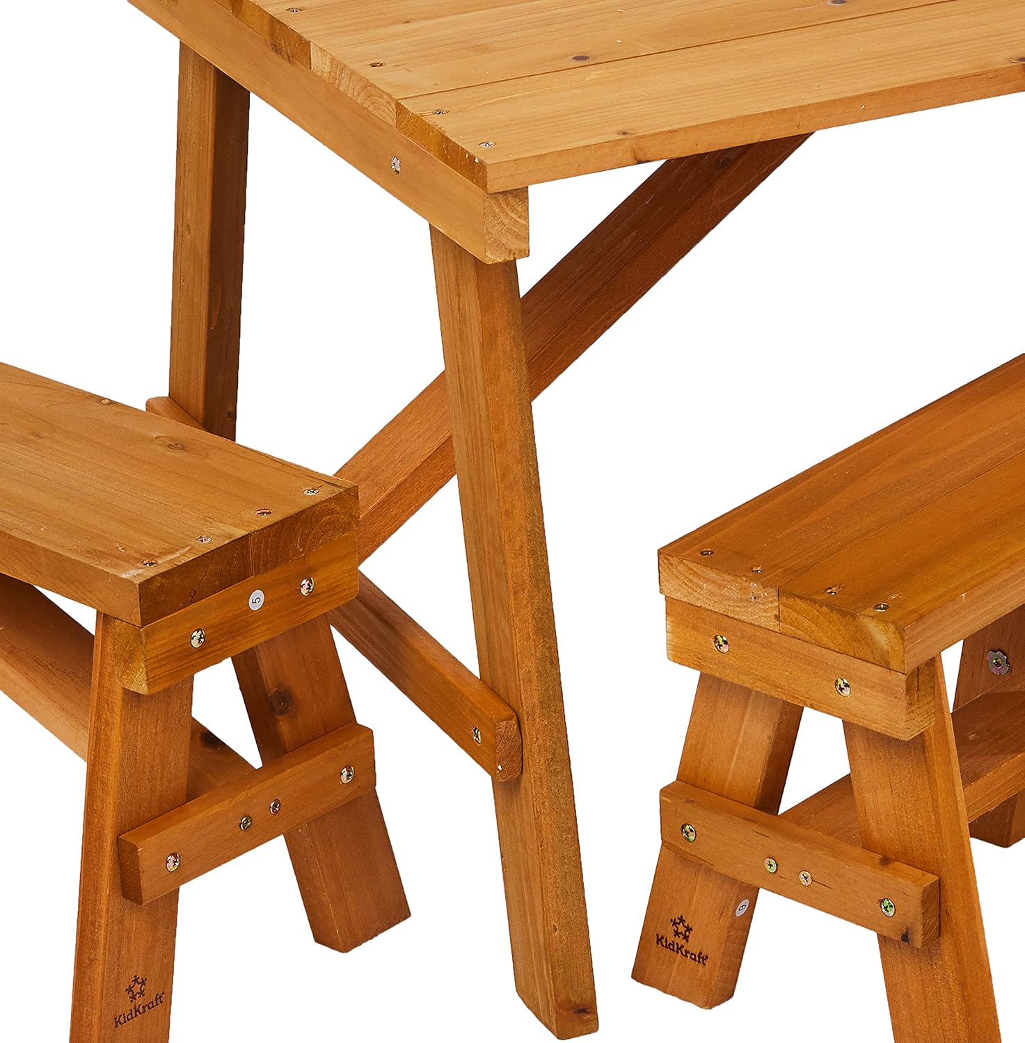 Kidkraft Outdoor Picnic Table Set - Amber - Colorland Toys