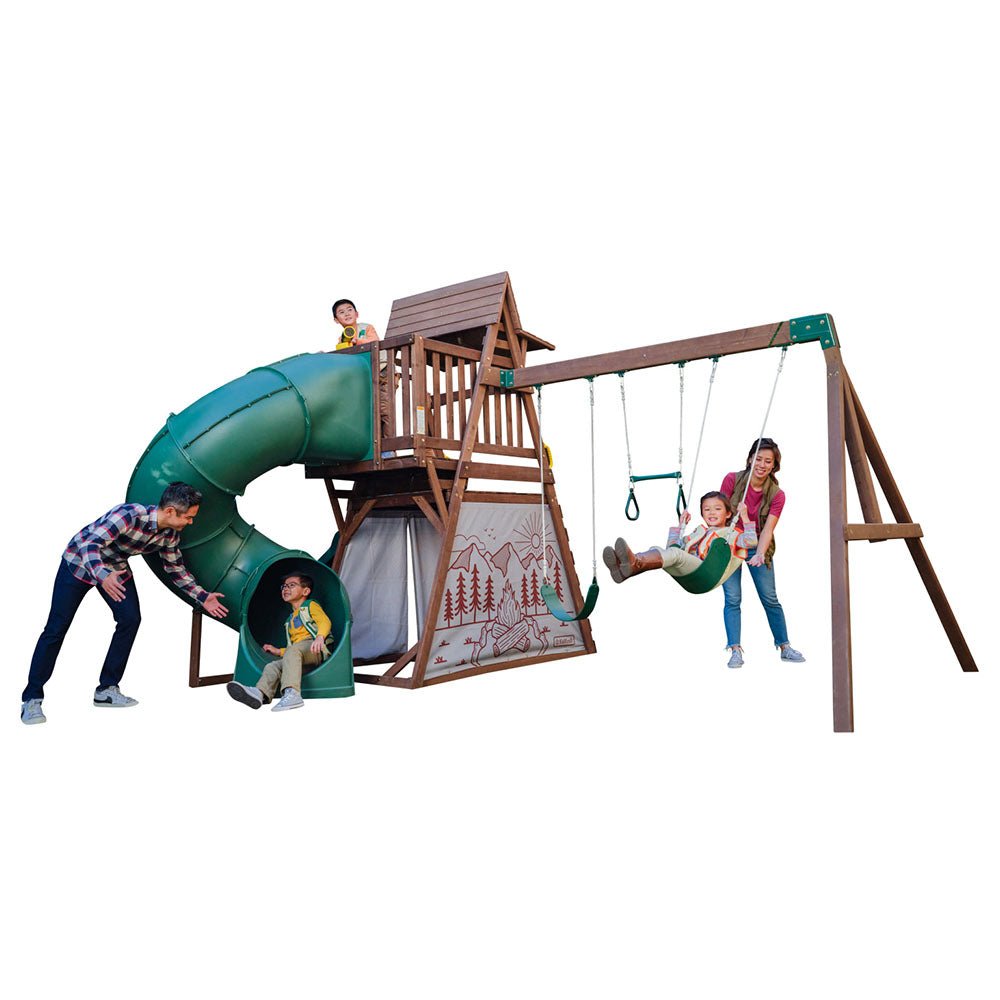 Kidkraft Ranger Retreat Swing Set - Colorland Toys