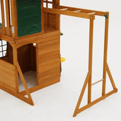 Kidkraft Ridgeview Deluxe Clubhouse Wooden Swing Set / Playset - Colorland Toys