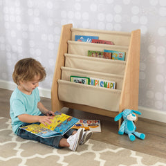 Kidkraft Sling Bookshelf Natural - Colorland Toys