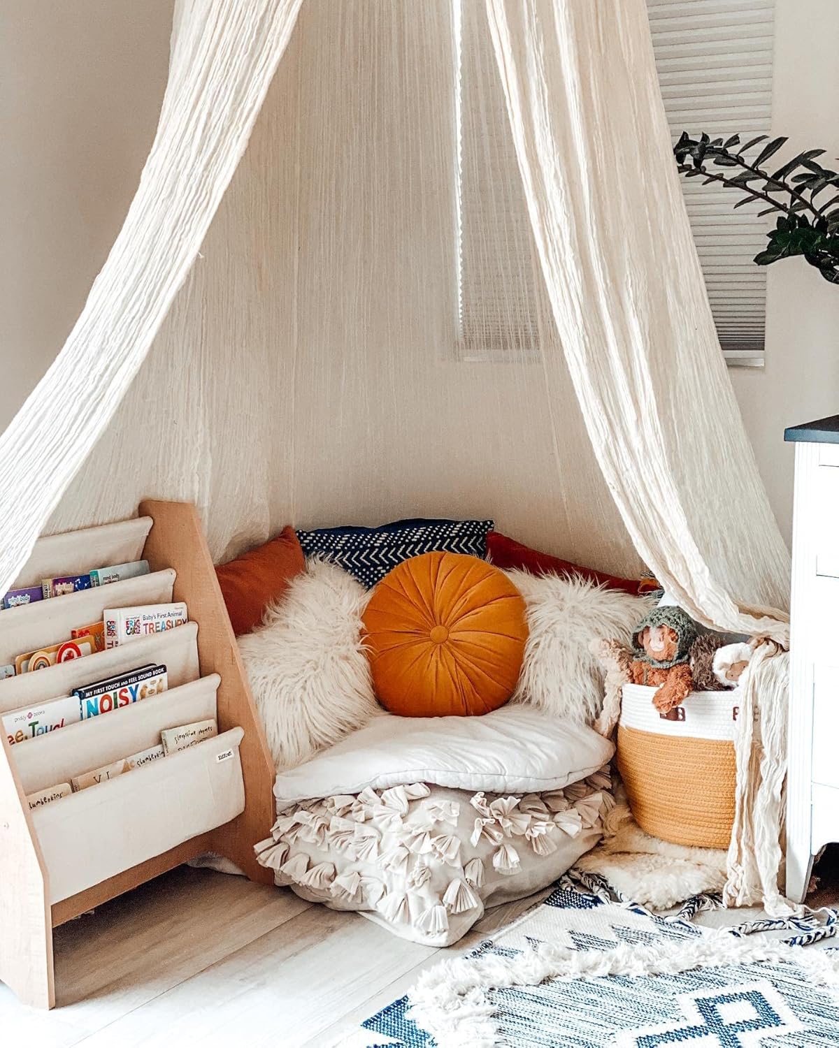 Kidkraft Sling Bookshelf Natural - Colorland Toys