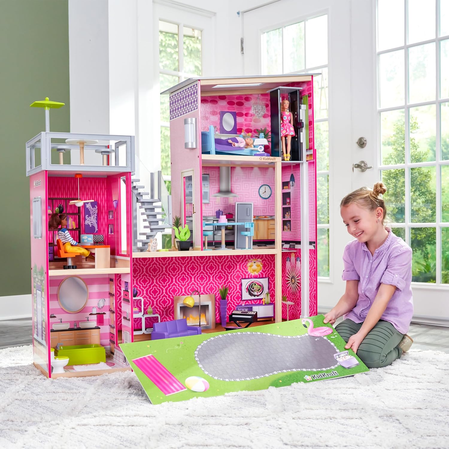 Kidkraft Uptown Dollhouse 65833 - Colorland Toys