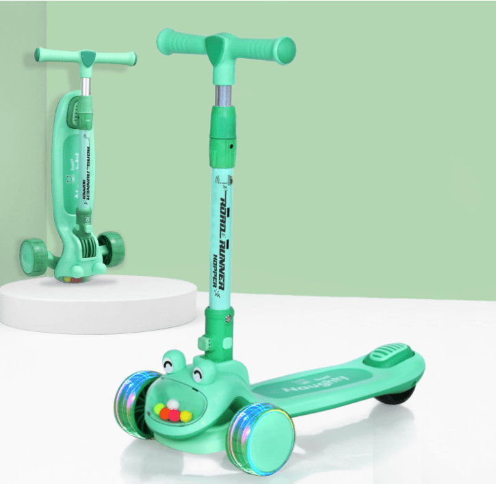 Kids 3 - Wheeled Scooter Green 103 - 39 - Colorland Toys