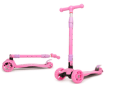 Kids 3 - Wheeled Scooter Pink 103 - 39 - Colorland Toys