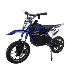 Kids Electric Dirt Bike Blue A - 285 - Colorland Toys