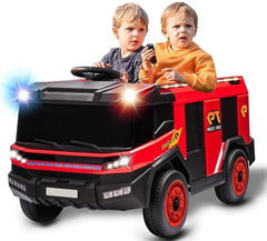 Kids Fire Protect Ride On Truck Red LB - 101EL - Colorland Toys
