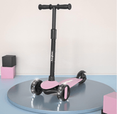 Kids Scooter with Lights Pink 103 - 57 - Colorland Toys