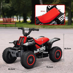 Kids Sportsman Quad Bike 530 Ride On Black BBH - 029 - Colorland Toys