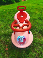 Kids Swing Car Pink/Red MN067 - Colorland Toys