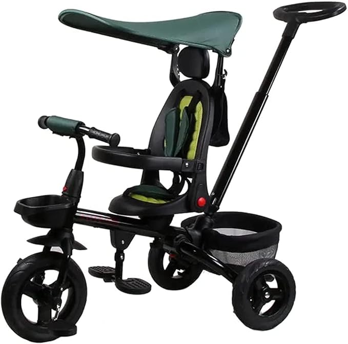 Kids Tricycle Comfort Trike Green LB - 7755 - Colorland Toys