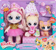 Kindi Kids Scented Sisters Pawsome Royal Family 50216 - Colorland Toys