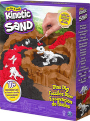 Kinetic Sand Dino Dig Playset with 10 Hidden Dinosaur Bones 6055874 - Colorland Toys