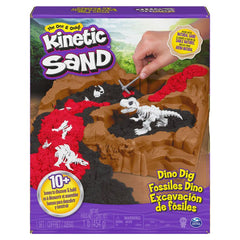 Kinetic Sand Dino Dig Playset with 10 Hidden Dinosaur Bones 6055874 - Colorland Toys