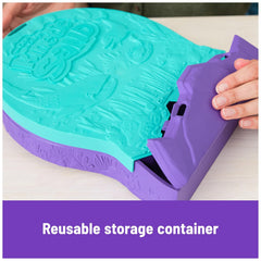 Kinetic Sand Project Planet Deep Sea Set 680g with Sea Creature Tools - Colorland Toys