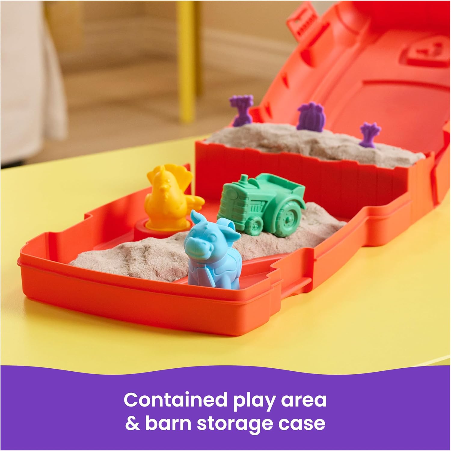 Kinetic Sand Sandy Farm Set 6072781 - Colorland Toys