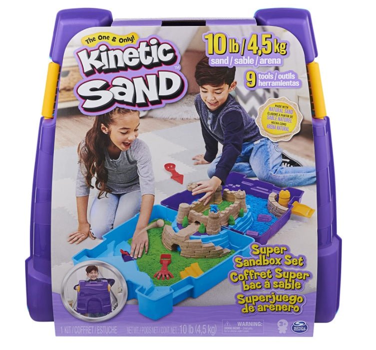 Kinetic Sand Super Sandbox 6060437 - Colorland Toys