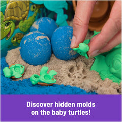 Kinetic Sand Turtle Beach Set 6069781 - Colorland Toys