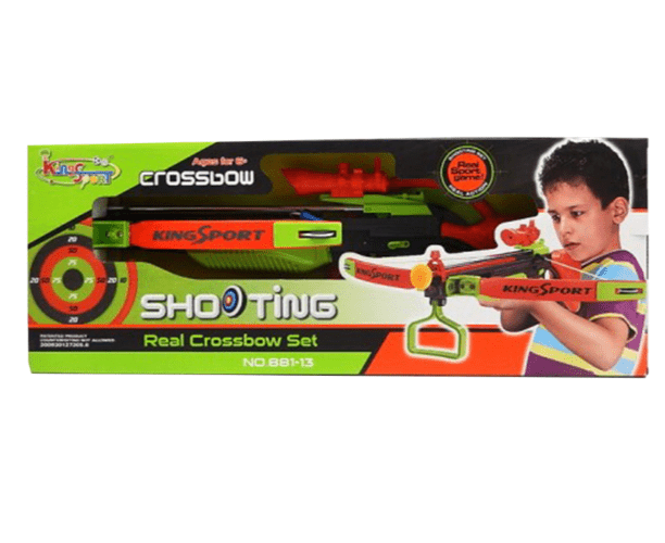 King Sport Real Crossbow Shooting Set 881 - 13 - Colorland Toys