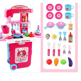 Kitchen Trolley 3 - in - 1 Set 008 - 951A/K1963 - Colorland Toys