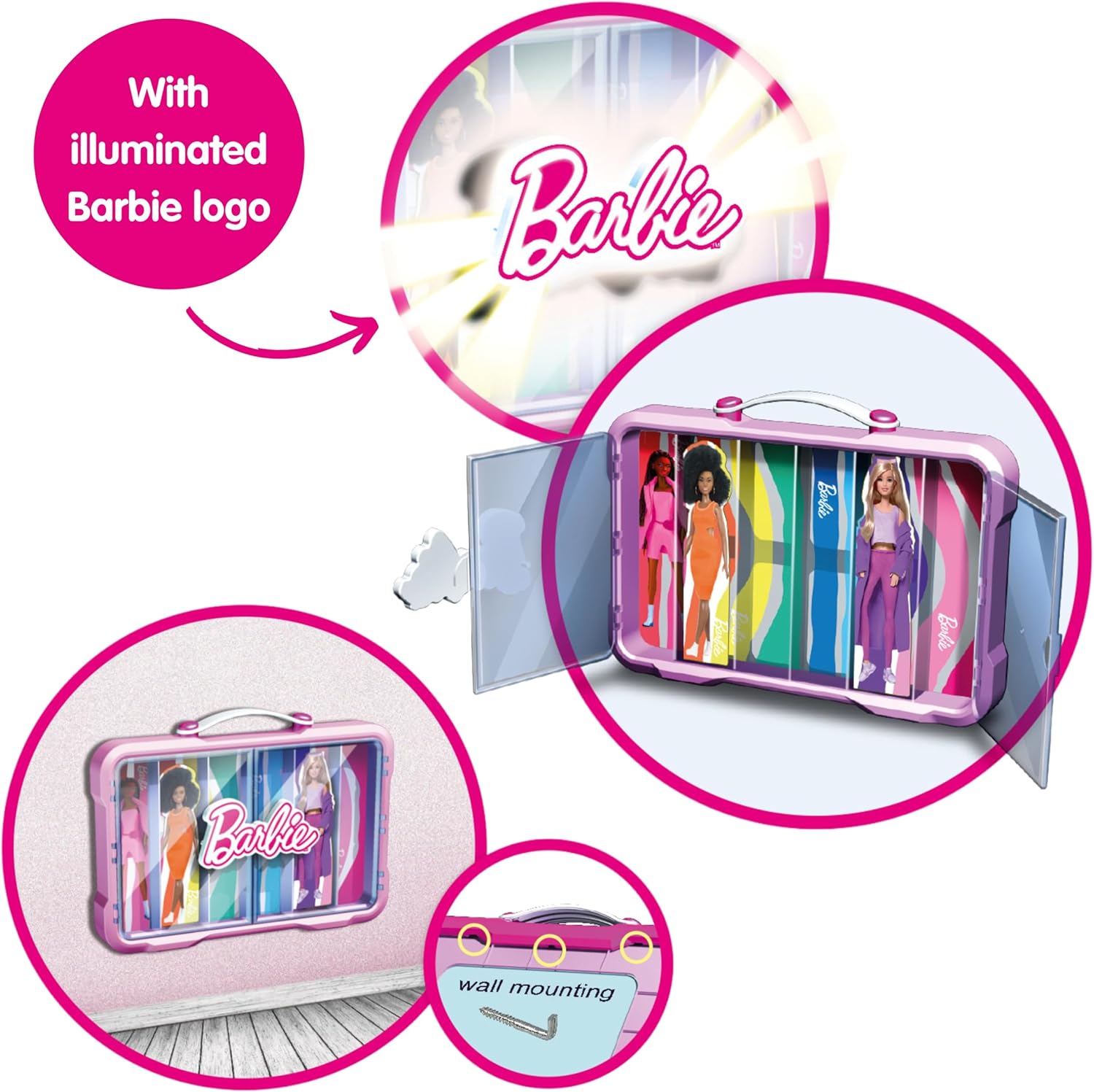 Klein Barbie Barbie Collection Display Case 5808 - Colorland Toys
