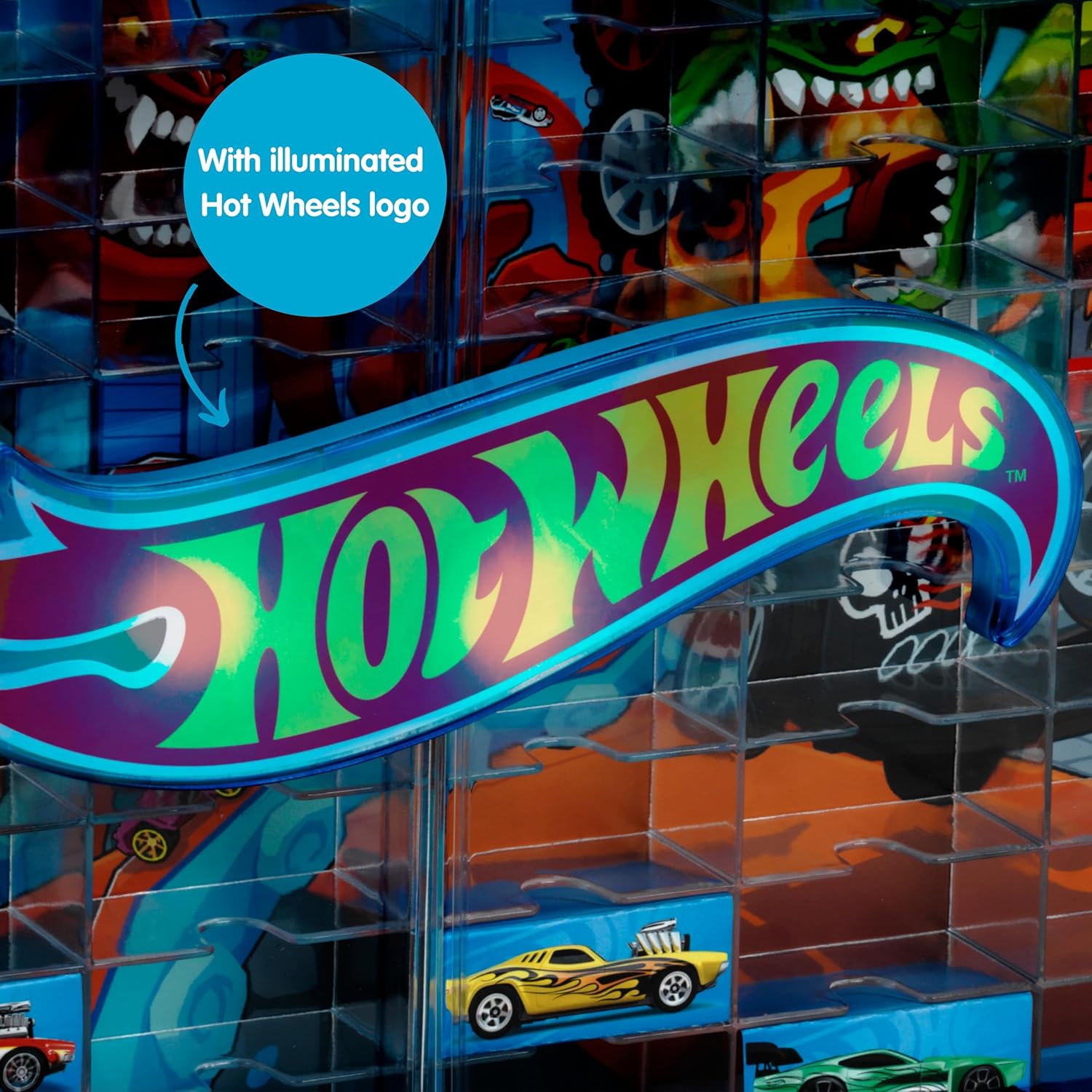 Klein Hot Wheels Collector's Case With Illuminated Hot Wheels Logo 2408 - Colorland Toys