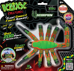 Klixx Creaturez Scorpion ZNG - KX110 - Colorland Toys