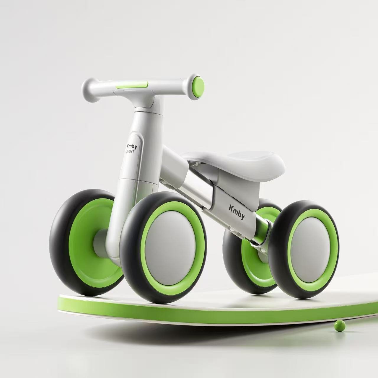 Kmby Balance Bike Green TN25B05 - Colorland Toys