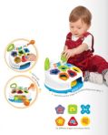 Weina - Shape Sort Spinner - Colorland Toys