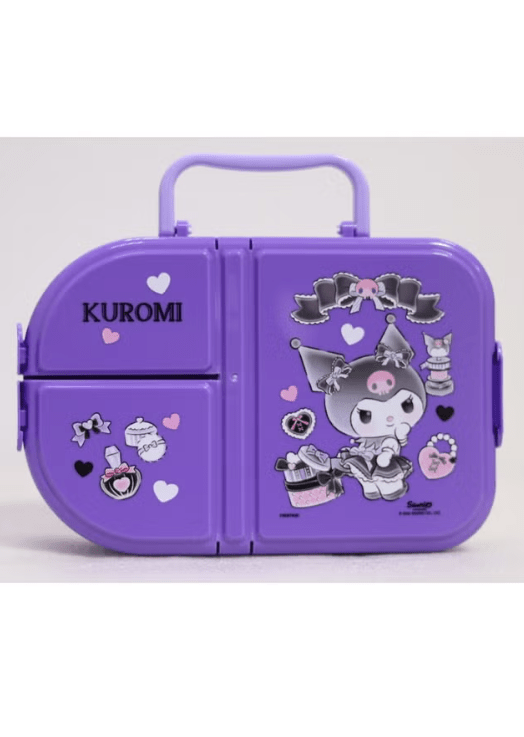Kuromi Snack Box - 3 Dividers 112 - 59 - 006 - Colorland Toys