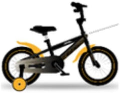 Lamborghini Kids Bicycle 16 Inch Black/Yellow LBK013 - YM - Colorland Toys