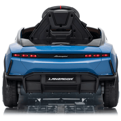 Lamborghini Lanzador Kids Electric Ride on Car Blue - Colorland Toys