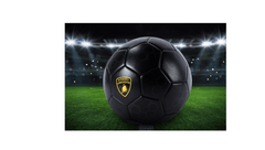 Lamborghini Metallic PVC Soccer Ball No. 5 - Black LFB552 - 5B - Colorland Toys
