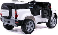 Land Rover Defender 90 12V/2M White - Colorland Toys