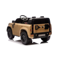 Land Rover Defender Licensed Ride On Car 12V - Champagne TR2503 - Colorland Toys