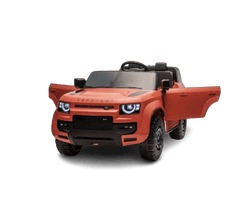 Land Rover Defender Ride On 12V orange - Colorland Toys