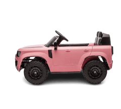 Land Rover Defender Ride On 12V Pink - Colorland Toys