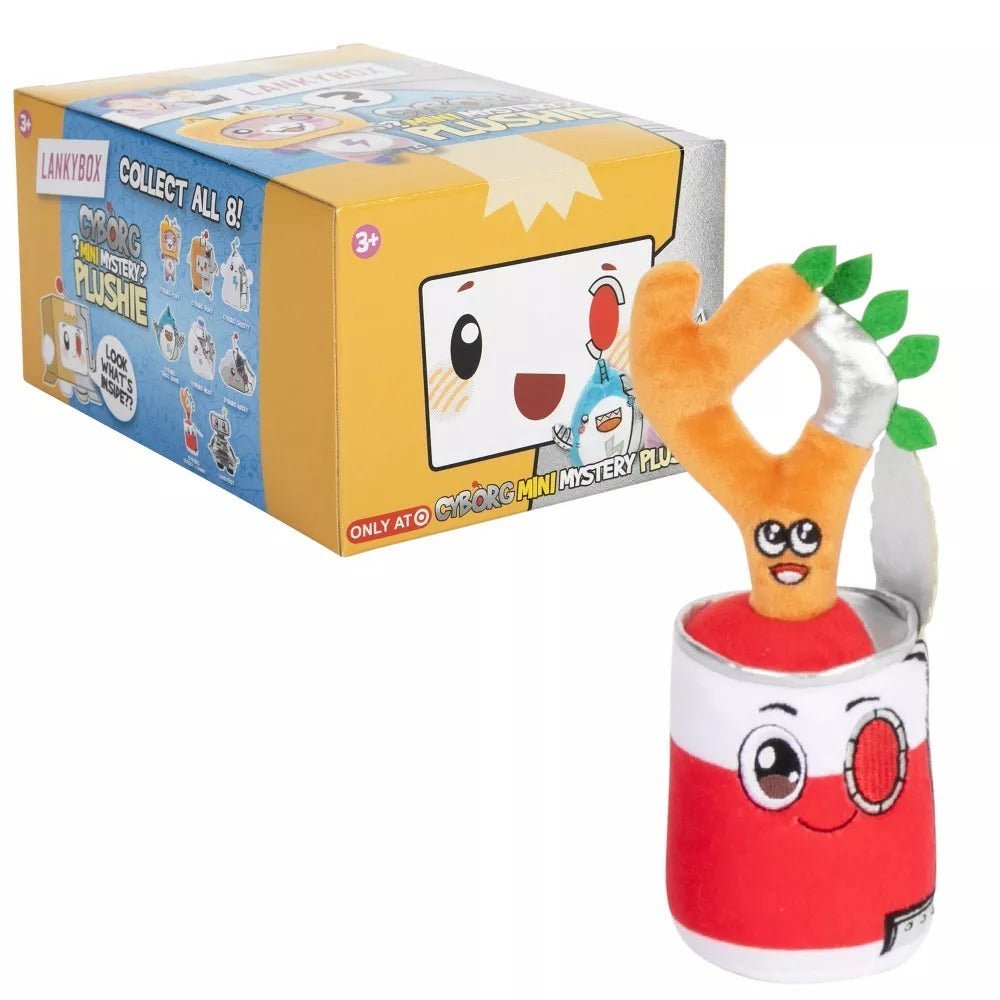 LankyBox Cyborg Mini Mystery Plushie 6 - Inch BON - 20234 - Colorland Toys